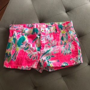 Lilly Pulitzer Shorts - size 12 - adjustable waist